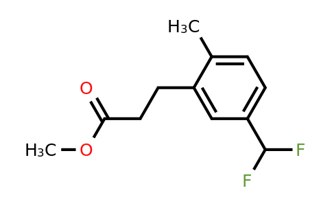1805841-68-2 | Methyl 5-(difluoromethyl)-2-methylphenylpropanoate
