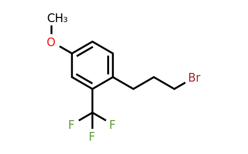 1805842-48-1 | 4-(3-Bromopropyl)-3-(trifluoromethyl)anisole