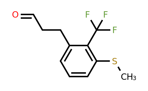 1805842-96-9 | 3-(3-(Methylthio)-2-(trifluoromethyl)phenyl)propanal
