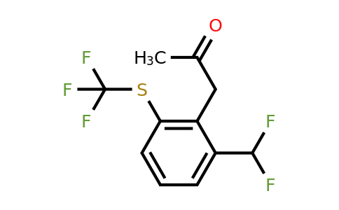 1805844-19-2 | 1-(2-(Difluoromethyl)-6-(trifluoromethylthio)phenyl)propan-2-one