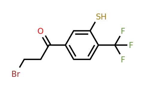 1805844-33-0 | 5-(3-Bromopropanoyl)-2-(trifluoromethyl)thiophenol