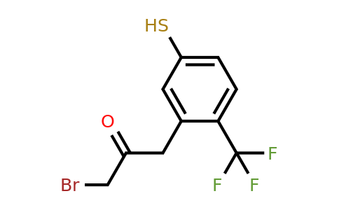 1805844-71-6 | 3-(3-Bromo-2-oxopropyl)-4-(trifluoromethyl)thiophenol