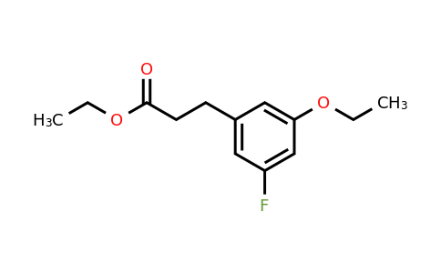 1805845-68-4 | Ethyl 3-ethoxy-5-fluorophenylpropanoate