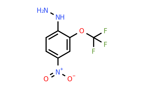 1805847-02-2 | 1-(4-Nitro-2-(trifluoromethoxy)phenyl)hydrazine