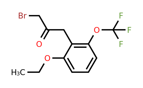 1805847-47-5 | 1-Bromo-3-(2-ethoxy-6-(trifluoromethoxy)phenyl)propan-2-one