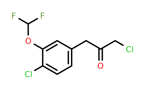 1805847-87-3 | 1-Chloro-3-(4-chloro-3-(difluoromethoxy)phenyl)propan-2-one