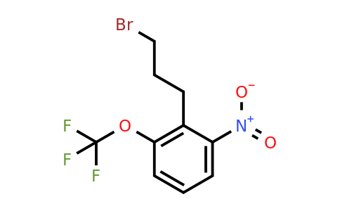 1805847-96-4 | 1-(3-Bromopropyl)-2-nitro-6-(trifluoromethoxy)benzene