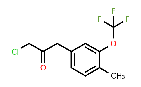 1805848-38-7 | 4-(3-Chloro-2-oxopropyl)-2-(trifluoromethoxy)toluene