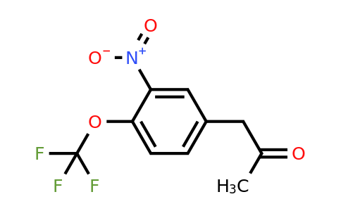 1805849-05-1 | 1-(3-Nitro-4-(trifluoromethoxy)phenyl)propan-2-one