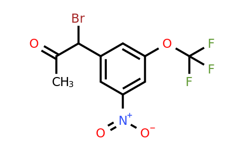 1805849-09-5 | 1-Bromo-1-(3-nitro-5-(trifluoromethoxy)phenyl)propan-2-one