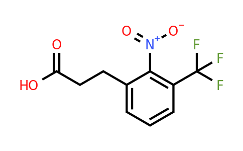 1805849-75-5 | 3-(2-Nitro-3-(trifluoromethyl)phenyl)propanoic acid