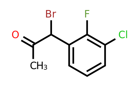 1805850-09-2 | 1-Bromo-1-(3-chloro-2-fluorophenyl)propan-2-one