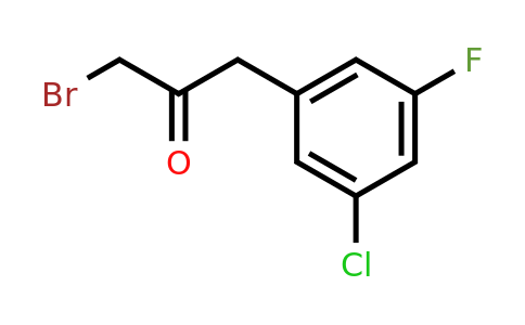 1805850-14-9 | 1-Bromo-3-(3-chloro-5-fluorophenyl)propan-2-one