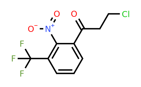 1805850-20-7 | 3-Chloro-1-(2-nitro-3-(trifluoromethyl)phenyl)propan-1-one