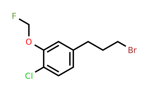 1805850-23-0 | 1-(3-Bromopropyl)-4-chloro-3-(fluoromethoxy)benzene