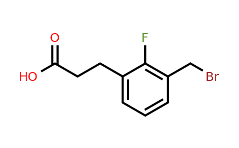 1805850-30-9 | 3-(Bromomethyl)-2-fluorophenylpropanoic acid