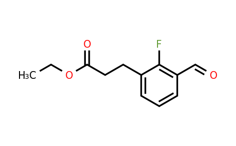 1805851-77-7 | Ethyl 2-fluoro-3-formylphenylpropanoate