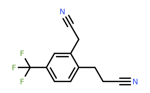 1805851-86-8 | 2-(2-Cyanoethyl)-5-(trifluoromethyl)phenylacetonitrile