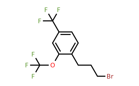 1805852-32-7 | 4-(3-Bromopropyl)-3-(trifluoromethoxy)benzotrifluoride