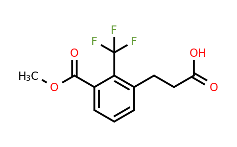 1805852-68-9 | Methyl 3-(2-carboxyethyl)-2-(trifluoromethyl)benzoate