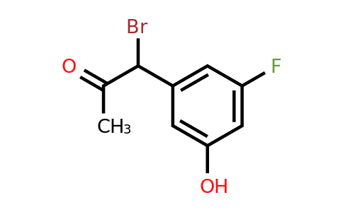1805852-69-0 | 1-Bromo-1-(3-fluoro-5-hydroxyphenyl)propan-2-one