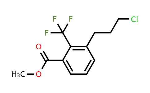 1805852-72-5 | Methyl 3-(3-chloropropyl)-2-(trifluoromethyl)benzoate