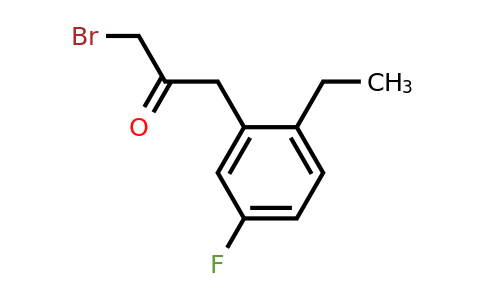 1805852-78-1 | 1-Bromo-3-(2-ethyl-5-fluorophenyl)propan-2-one