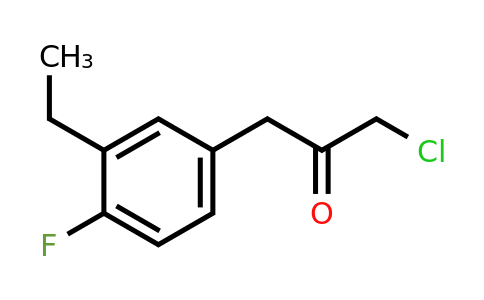 1805852-92-9 | 1-Chloro-3-(3-ethyl-4-fluorophenyl)propan-2-one