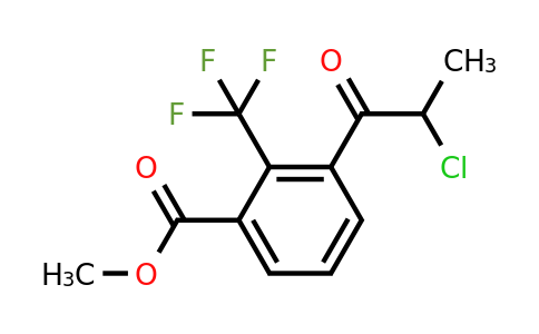 1805853-08-0 | Methyl 3-(2-chloropropanoyl)-2-(trifluoromethyl)benzoate