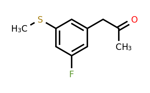 1805854-31-2 | 1-(3-Fluoro-5-(methylthio)phenyl)propan-2-one