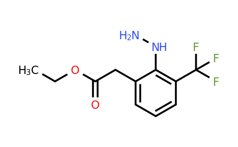 1805854-47-0 | Ethyl 2-hydrazinyl-3-(trifluoromethyl)phenylacetate