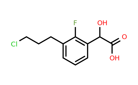 1805854-72-1 | 3-(3-Chloropropyl)-2-fluoromandelic acid