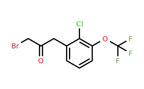 1805855-08-6 | 1-Bromo-3-(2-chloro-3-(trifluoromethoxy)phenyl)propan-2-one