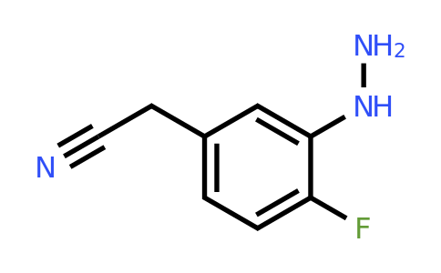 1805855-31-5 | 4-Fluoro-3-hydrazinylphenylacetonitrile