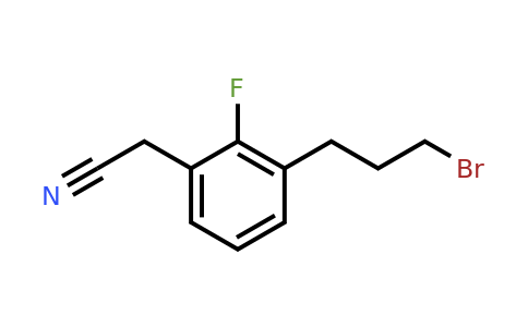 1805855-57-5 | 3-(3-Bromopropyl)-2-fluorophenylacetonitrile