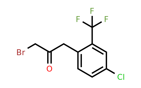 1805855-61-1 | 1-Bromo-3-(4-chloro-2-(trifluoromethyl)phenyl)propan-2-one