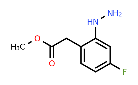 1805856-48-7 | Methyl 4-fluoro-2-hydrazinylphenylacetate