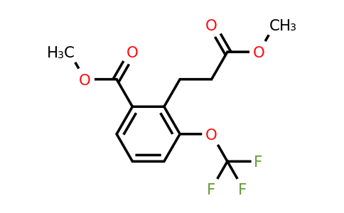 1805856-57-8 | Methyl 2-(3-methoxy-3-oxopropyl)-3-(trifluoromethoxy)benzoate