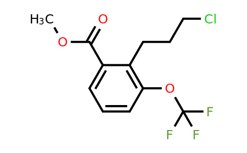 1805856-72-7 | Methyl 2-(3-chloropropyl)-3-(trifluoromethoxy)benzoate