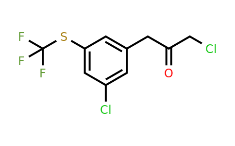 1805857-69-5 | 1-Chloro-3-(3-chloro-5-(trifluoromethylthio)phenyl)propan-2-one