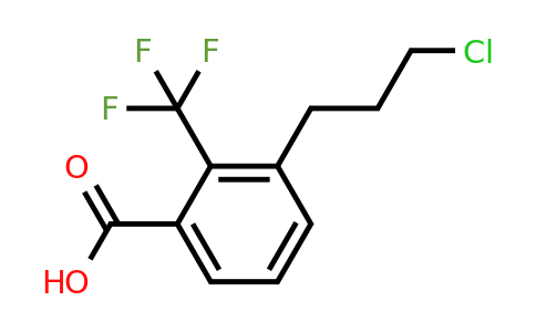 1805857-92-4 | 3-(3-Chloropropyl)-2-(trifluoromethyl)benzoic acid