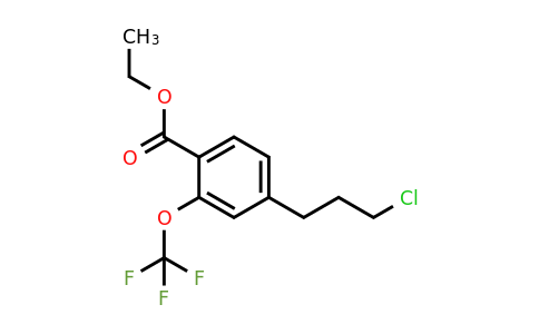 1805857-98-0 | Ethyl 4-(3-chloropropyl)-2-(trifluoromethoxy)benzoate