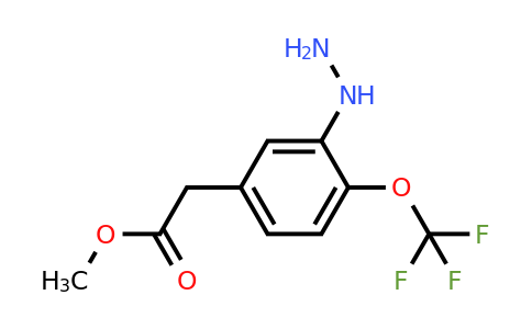 1805858-48-3 | Methyl 3-hydrazinyl-4-(trifluoromethoxy)phenylacetate