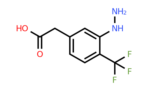 1805858-53-0 | 3-Hydrazinyl-4-(trifluoromethyl)phenylacetic acid