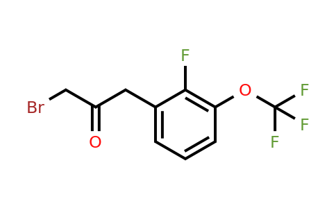 1805858-75-6 | 1-Bromo-3-(2-fluoro-3-(trifluoromethoxy)phenyl)propan-2-one