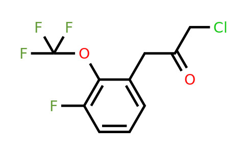 1805858-87-0 | 1-Chloro-3-(3-fluoro-2-(trifluoromethoxy)phenyl)propan-2-one