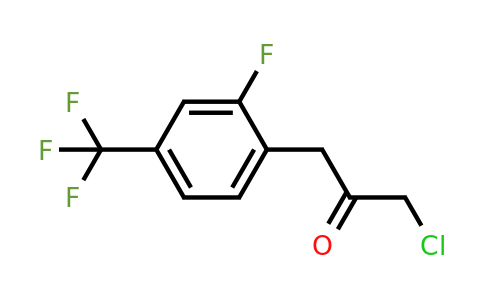 1805859-06-6 | 1-Chloro-3-(2-fluoro-4-(trifluoromethyl)phenyl)propan-2-one