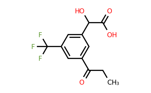 1805859-14-6 | 3-Propionyl-5-(trifluoromethyl)mandelic acid