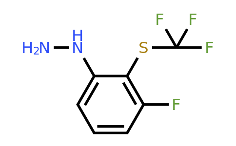 1805859-24-8 | 1-(3-Fluoro-2-(trifluoromethylthio)phenyl)hydrazine