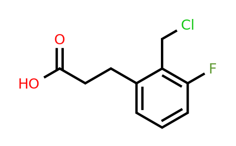1805862-94-5 | 2-(Chloromethyl)-3-fluorophenylpropanoic acid